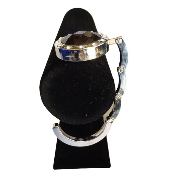 Metal Table Hanger Table Clasp Purse Hook Handbag Holder Folding Bag Holder - Picture 5 of 5